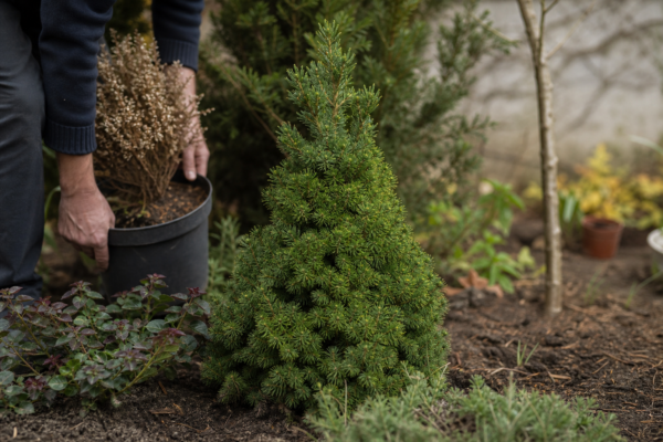 Molid conic (Picea glauca Conica) – condiții de creștere, plantare și îngrijire