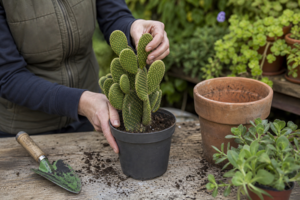 Limba-soacrei (cactus) (Opuntia microdasys): cum se plantează și cum se îngrijește corect