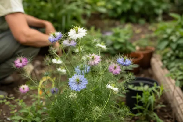 Chica voinicului (Nigella damascena) – de la plantare la întreținerea de zi cu zi