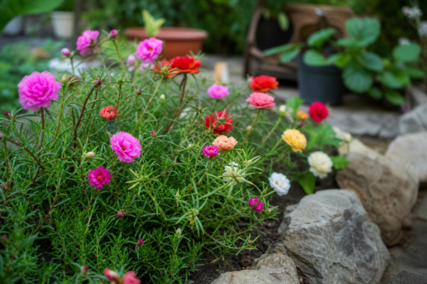 Floare de piatră (Portulaca grandiflora) – sfaturi pentru plantare, creștere și întreținere