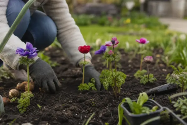 Anemona (Anemone coronaria) – ghid practic de plantare și îngrijire