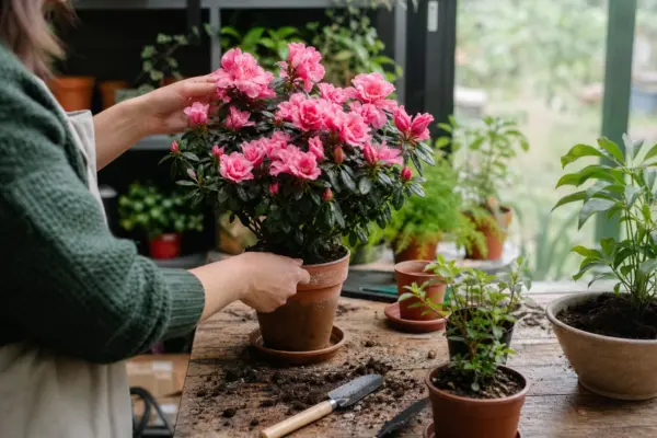 Azalee de apartament (Rhododendron simsii) – sfaturi pentru plantare, creștere și întreținere