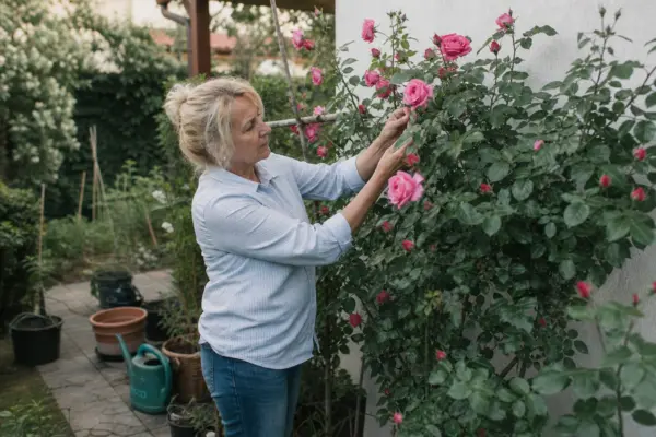 Trandafirii cățărători înainte de iarnă: cum verifici susținerea și protejezi plantele